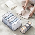 thumbnail image 6 of DKLYHW Wardrobe Clothes Organizer, Closet Organizers and Storage, Drawer Organizer for Clothes, Jeans, Trousers, T-shirts, Skirts, 6 of 8
