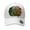 White, variant on RICHMJ St. Patrick's Day 4 Leaf Clover Baseball Hat Adjustable Embroidery Shamrock Baseball Cap for Men and Women (Green)