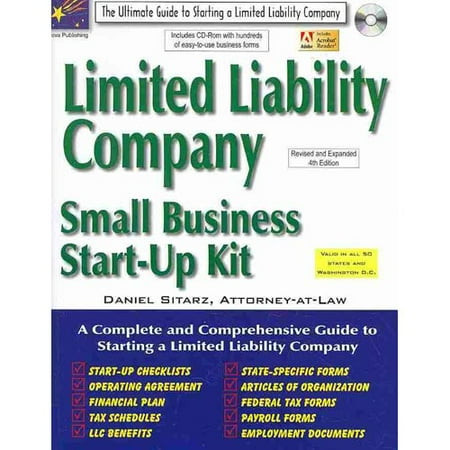 Limited Liability Company Small Business Start Up Kit