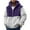 Purple2, variant on SHTXOZHI Mens Fuzzy Sherpa Jackets Fall Winter Warm Hooded Coats Long Sleeve Zipper Fleece Outerwear