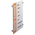 thumbnail image 1 of Crystal Standoff Interior Wall Sign, 1 of 1