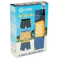 thumbnail image 2 of Corona Extra Tropics Ensemble de Boxeurs Lot de 3 - Grand, 2 of 2