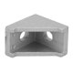 thumbnail image 2 of 50 soportes de esquina de aluminio de 2 agujeros tipo L de ángulo recto para perfil de aluminio 2028 VoborMX herramienta, 2 of 8
