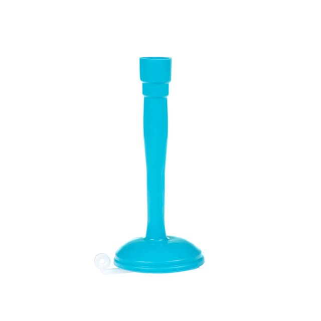 Injueey Extensor de grifo para baño, ajustable, 17mm, ahorro de agua, rociador, aireador, café, restaurante, lavavajillas, cabezal de boquilla Cocina y Comedor azul largo Injueey HA065203-03