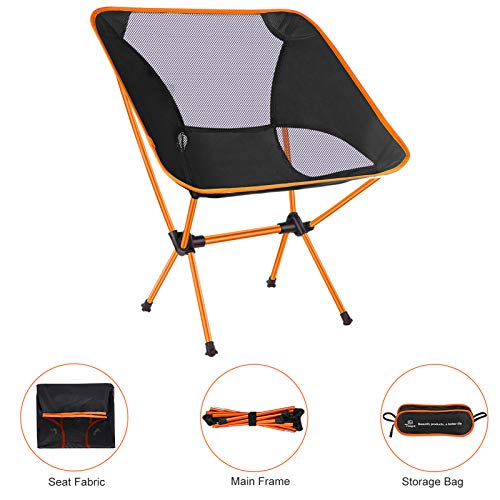 tinya ultralight backpacking camping chair