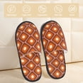 thumbnail image 2 of Fotbe 60s and 70s Aesthetic Pantuflas Peludas para Mujer con Estampado, Zapatillas de Peluche, Zapatos de Invierno para Casa, Uso Interior y Exterior-Large, 2 of 8