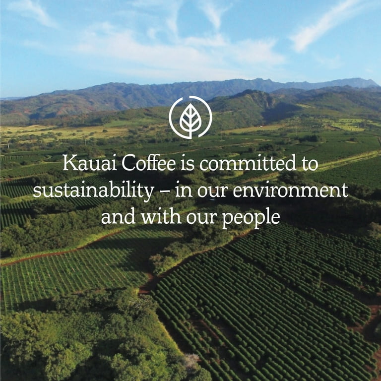 Kauai Coffee Garden Isle Medium Roast K-Cup Pods, 12 Ct, 100