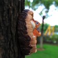 thumbnail image 6 of Huepoe Squirrel Tree Face Ornament - Weatherproof Resin Garden Decor, Outdoor Yard Art, Fairy Garden Accent, Easy to Hang Wall Sculpture (3.62" L x 1.97" W x 4.13" H), 6 of 7