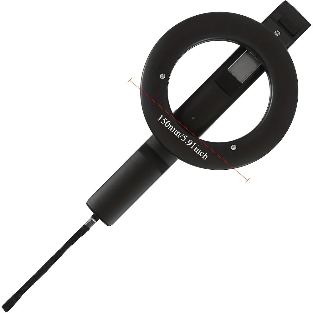 Portable Foldable Metal Detector with LCD, 3 Detection Modes for Coins, Gold & Jewelry