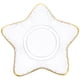 thumbnail image 1 of 1 recipiente de almacenamiento de vidrio con forma de estrella de mar creativa (dorado), 1 of 5