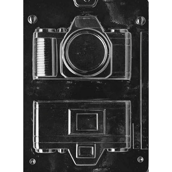 Grandmama's Goodies M063 Camera Chocolate Candy Soap Mold with Exclusive Molding Instructions