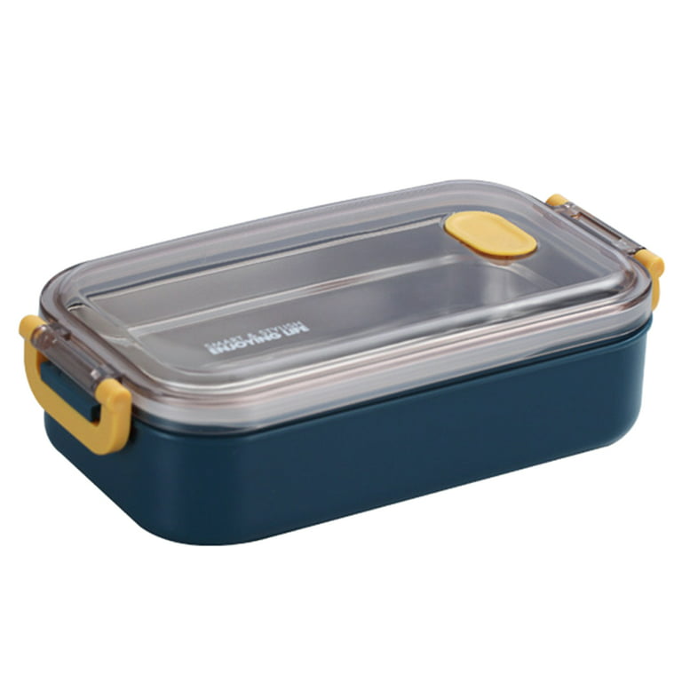 1pc 304 Stainless Steel Lunch Box With 5 Dividers And Microwaveable  Function, Portable And Thermal Insulated, Suitable For Students And Office  Workers (3 Colors Random Delivery)