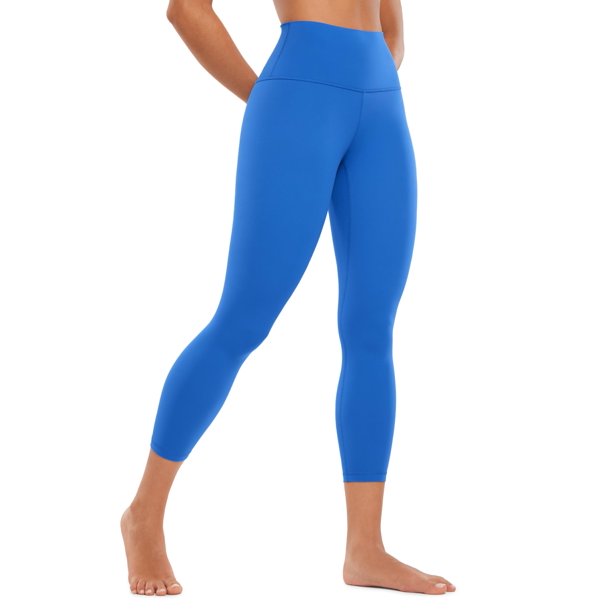 Pantalones CRZ YOGA Butterluxe Capri de Yoga de Cintura Alta 23" Azul Talle S