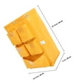 thumbnail image 2 of RENACLIPY Yellow Cloth Janitorial Replacement Bag for Cleaning Cart with Large Capacity and Material, 2 of 6