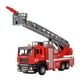 thumbnail image 3 of Vehículo de camión de bomberos 1/50, vehículo de juguete de emergencia para niños, vehículo accionado por fricción con pulverización de agua con luces, 3 of 9