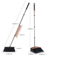 thumbnail image 3 of Clearance With Dustpan Combo Set And Dustpan Set For Home Kitchen For Sweeping Indoor Outdoor Dust Pan With Long Handle With Dustpan For Lobby Floor Cleani, 3 of 5