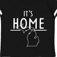 thumbnail image 4 of Inktastic It's Home State of Michigan Outline Boys or Girls Toddler T-Shirt, 4 of 5