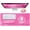 Pink- Hot, variant on Cloud Wrist Rest Set for Keyboard and Mouse, Multi‑Purpose Wrist Support Pad with Drink Coaster for Computer Desktop