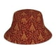 thumbnail image 1 of Balery Christmas Tree On A Red Background Sombreros para el sol para hombre y mujer, sombrero de pescador con UPF 50+, 1 of 6