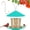 Green, variant on Bird Feeder Outdoor Hanging for Wild Bird Seed, Grey