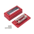 thumbnail image 4 of Power Distribution Block Easy to Install Bus Bar for Ship Yacht Trailer Red 12 x M4, 4 of 8