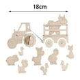 thumbnail image 2 of Piezas de tablero ocupado Montessori, piezas de tablero ocupado para pequeños, juguete educativo de aprendizaje temprano, accesorios de tablero Hugo Material de tablero ocupado, 2 of 8