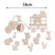 thumbnail image 2 of Piezas de tablero ocupado para niños pequeños, piezas de actividad de madera, actividades de aprendizaje, juguete sensorial, piezas de tablero ocupado, 2 of 8