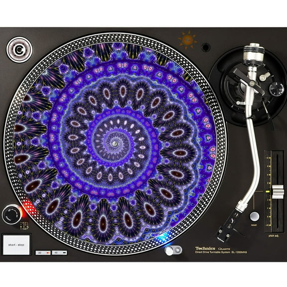 KuzmarK™ 12" DJ Turntable Slipmat - Logic Center