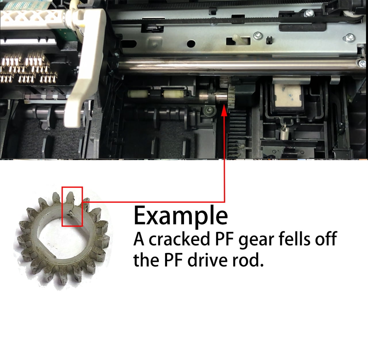 HP Feed Pickup Roller For Officejet Pro 8100 8000 8600 Pro X451 X551 X476 X576 251d – Genuine HP