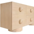 thumbnail image 6 of Meridian Furniture Bubble Natural Wood And Oak Veneer Sideboard/Buffet, 6 of 9