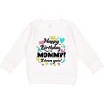 thumbnail image 2 of Inktastic Happy Birthday, Mommy I Love You Toddler Sweatshirt, 2 of 4