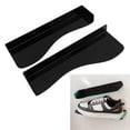 thumbnail image 1 of Floating Shoe Organizer, 2pcs Display Shelf Space Saving Acrylic 6.6lb Load Bearing L Shape Rack, Wall Mounted Shoe Shelf for High Heels, 1 of 7
