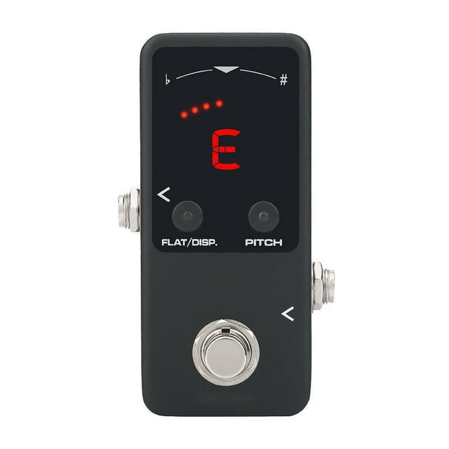 Guitar Tuner Pedal,Mini Guitars Tuning Toner Tuner Pedal Tuner Effect Pedal Professional Grade