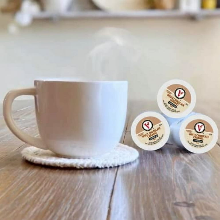 Victor Allen's Coffee White Chocolate Caramel Flavored Cappuccino