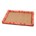 thumbnail image 1 of Pet Mat Cat Mat High Temp Washable Square 19.6x15.7in Bed Rattan for Small Apartment Living, 1 of 5