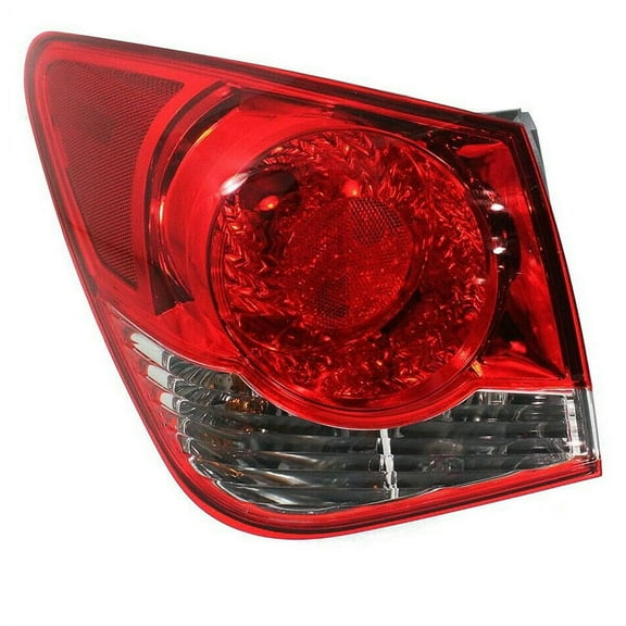For 11-15 Cruze/16 Limited Outer Taillight Taillamp Brake Lamp w/Bulb Left Side