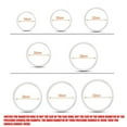thumbnail image 3 of 7.2-12.8inch Replacement Clear Silicone Rubber Gasket Home Pressure Cooker Seal Ring, 3 of 5