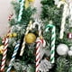 thumbnail image 3 of Advancent Adorno navideño con forma de bastón de caramelo festivo, adorno para árbol de Navidad, duradero y fácil de colgar. Fiesta Kits de decoración para fiestas dorado, 3 of 6