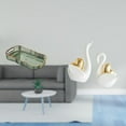 thumbnail image 2 of Elegante bandeja con forma de cisne para guardar alimentos y cosméticos, ideal para del baño, el desayuno, la como adorno de mesa e, 2 of 8