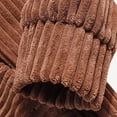 thumbnail image 3 of MSJUHEG Mens Hoodies Hoodies Hoodie Round Neckline Long Sleeve Pullover Corduroy Patchwork Blouse Long Sleeve Hooded Tops Drawstring Hoodies Hoodies For Men Hoodies For Guys Brown S, 3 of 6