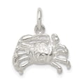 thumbnail image 4 of 925 Sterling Silver Crab Charm Pendant, 4 of 6