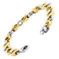 thumbnail image 2 of Pompeii Men's Link 14k Gold (51gram) or Platinum (82gram) 11mm Bracelet 8.5" (,), 2 of 5