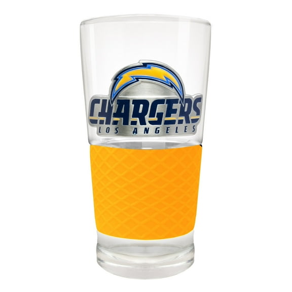 Los Angeles Chargers 22oz. Pilsner Glass with Silicone Grip