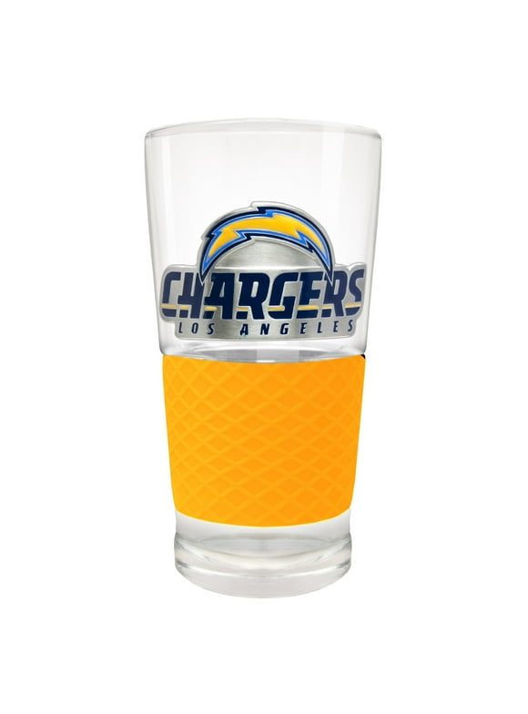 Los Angeles Chargers 22oz. Pilsner Glass with Silicone Grip