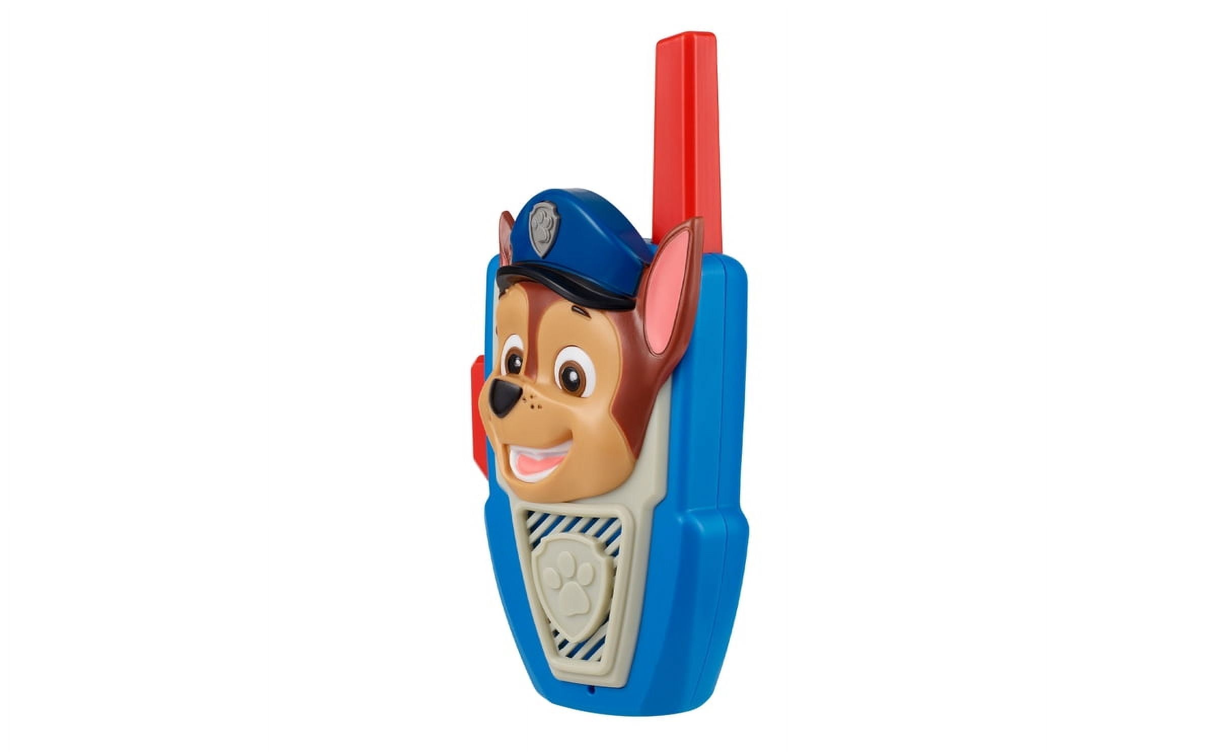 Paw Patrol Walkie Talkies, Marshall & Chase Set of 2 - Push to Talk Button for Children Ages 3+