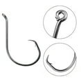 thumbnail image 2 of Unique Bargains Hameçons Ronds Assortiment d'Hameçons de Pêche Acier à Haute Teneur en Carbone, 2 of 5