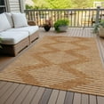 thumbnail image 6 of Addison Rugs Chantille Indoor/Outdoor Transitional Geometric Paprika Washable Rectangle Rug, 8' x 10', 6 of 6