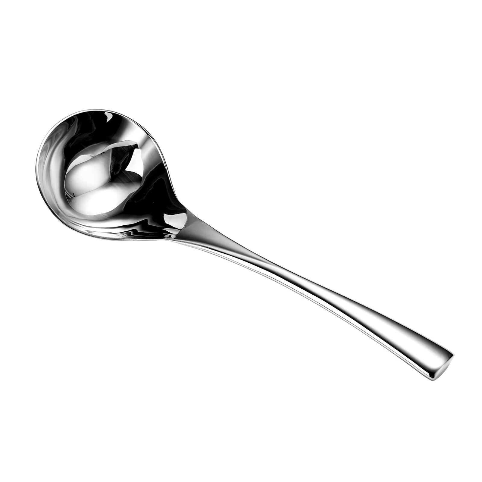 Professional Serving Spoon With Hanging Holes Stainless Steel Polished Spoons