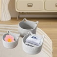thumbnail image 6 of IPEWLEX Cotton Rope Woven Desktop Storage Basket - Machine Washable, Multipurpose, and Stylish Organization for Home and Kitchen, 6 of 6