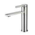 thumbnail image 4 of Single Handle Bathroom Sink Faucet, Brushed Nickel Spot-Free Vanity Faucet, 4 of 9